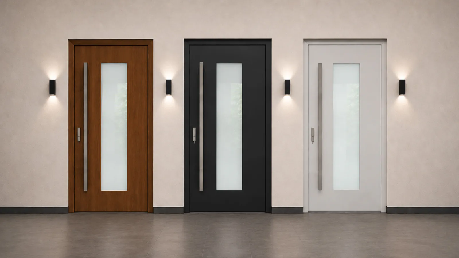 Haustür-Modelle im Vergleich: Aluminium, Holz, Kunststoff Haustürmodelle aus Aluminium, Holz und Kunststoff im Vergleich bei Haustüren Neuss