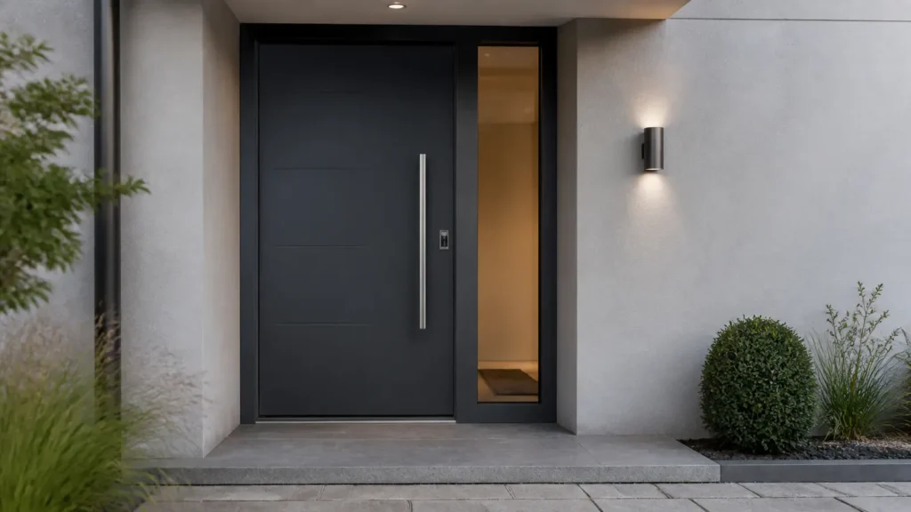 Haustür mit Fingerprint in Neuss planen: Smart Lock, Sicherheit und Notzugang