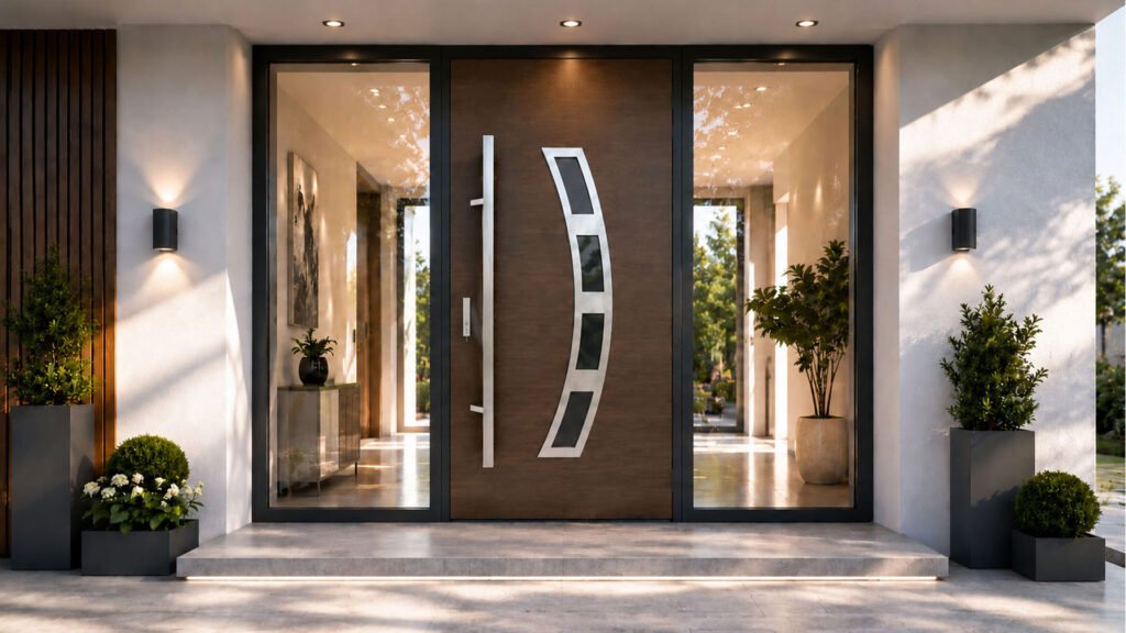 Haustür mit Seitenteil in Neuss: Mehr Licht, Sicherheit und Sichtschutz richtig planen